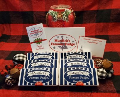 Murdick’s Famous Fudge – 6 Slice Christmas Special – Boxed and Labeled Separately