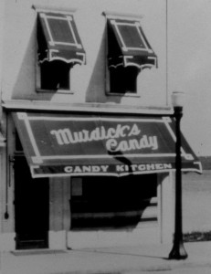 The original store "Murdick's Candy Kitchen"  on Mackinac Island.