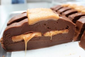 sea salt caramel fudge